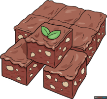 How to Draw an Easy Brownie