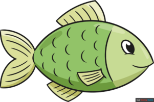 How to Draw an Easy Fish