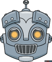 How to Draw an Easy Robot Face