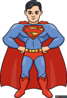 How to Draw an Easy Superman