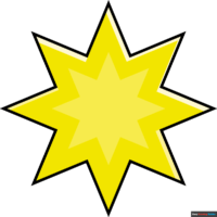 How to Draw an Eight-Pointed Star