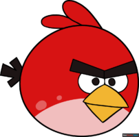 How to Draw Angry Birds