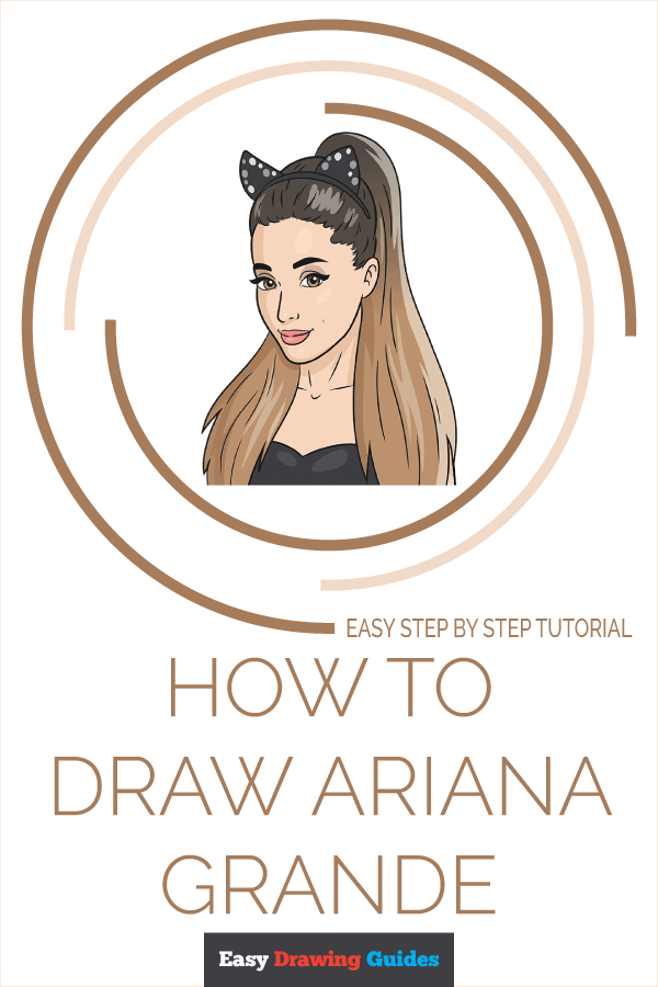 How to Draw Ariana Grande Pinterest Image
