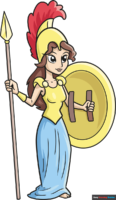 How to Draw Athena