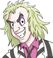 How to Draw Beetlejuice