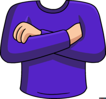 How to Draw Crossed Arms