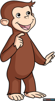 How to Draw Curious George
