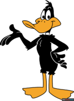 How to Draw Daffy Duck