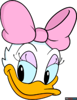 How to Draw Daisy Duck