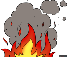 How to Draw Flames and Smoke