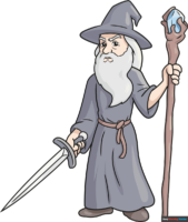 How to Draw Gandalf