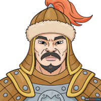 How to Draw Genghis Khan