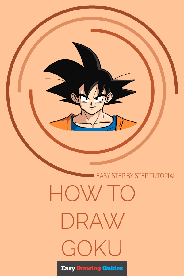 How to Draw Goku Pinterest Image