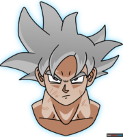How to Draw Goku Ultra Instinct