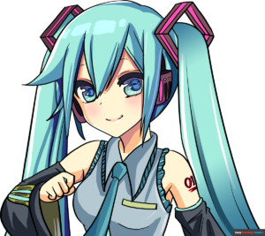 How to Draw Hatsune Miku Featured Image