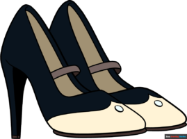 How to Draw High Heels