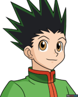 How to Draw Gon Freecss from Hunter x Hunter