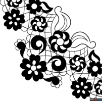 How to Draw Lace