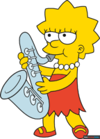 How to Draw Lisa Simpson