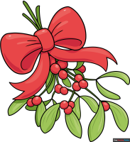 How to Draw Mistletoe