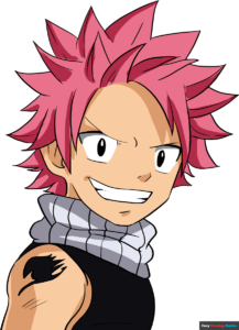 How to Draw Natsu from Fairy Tail Featured Image