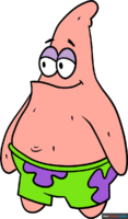 How to Draw Patrick Star from Spongebob Squarepants