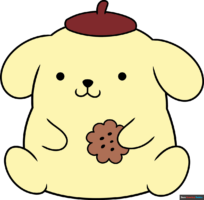 How to Draw Pompompurin from Sanrio