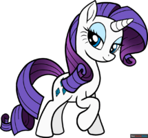 How to Draw Rarity from My Little Pony