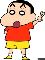 How to Draw Shinnosuke Nohara from Crayon Shin-chan