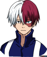 How to Draw Shoto Todoroki from My Hero Academia