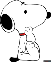 How to Draw Snoopy