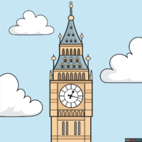 How to Draw the Big Ben