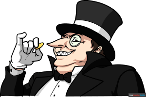 How to Draw the Penguin from Batman