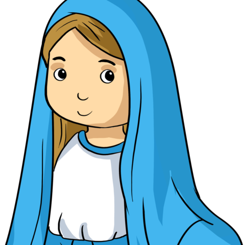 How to Draw the Virgin Mary Featured Image