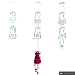 How to Draw an Anime Dress Featured Image