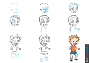How to Draw an Anime Little Boy Body Featured Image